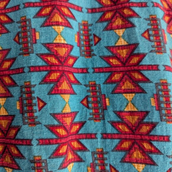 Tin Haul Horses and Southwestern Print button down top - Picture 7 of 8